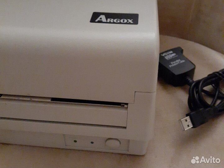 Принтер этикеток рабочий Argox OS-214 USB