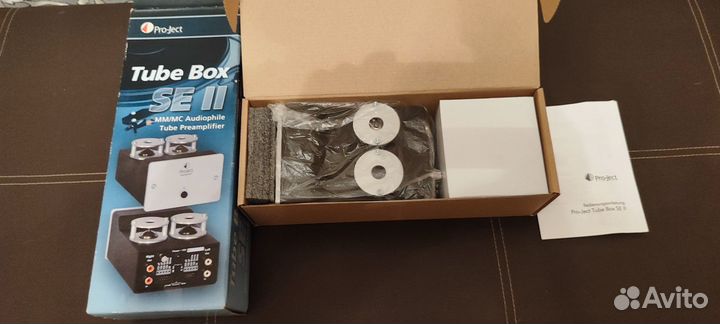 Ламповый фонокорректор Pro-Ject Tube Box SE II