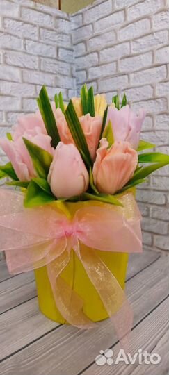 Мыльные букеты