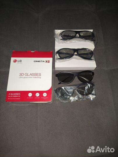 3d очки lg комплект