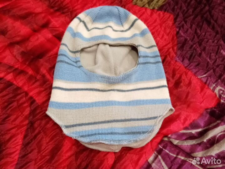 Шапка шлем детская