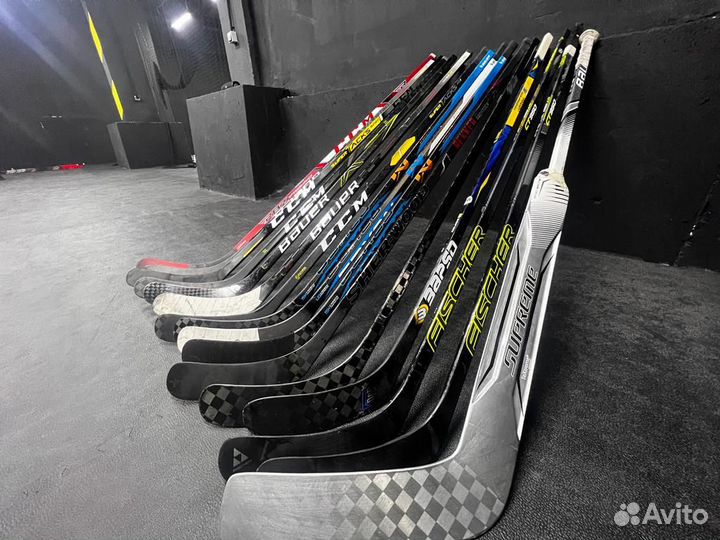 Клюшки хоккейные восстановленные