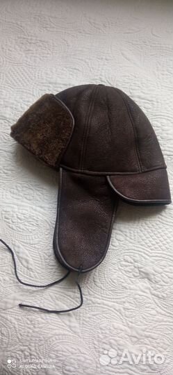 Шапка ушанка женская натуральный мех