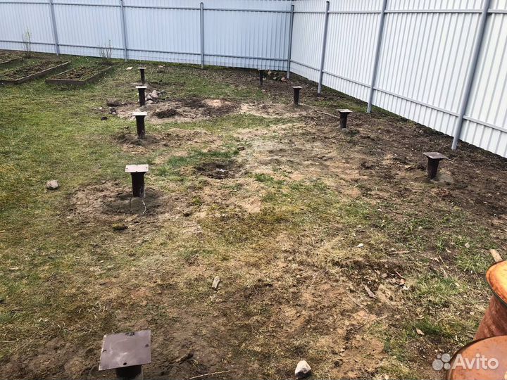 Винтовой фундамент под ключ