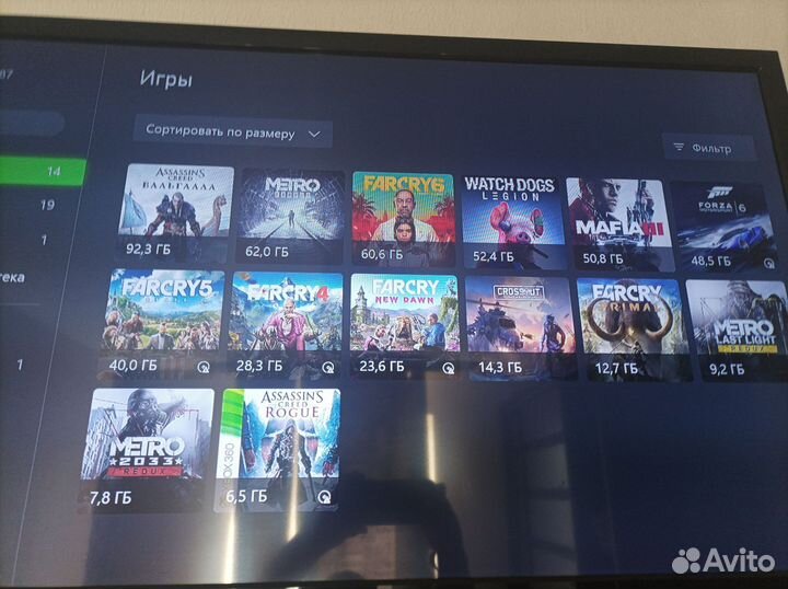 Xbox One s 1tb с играми