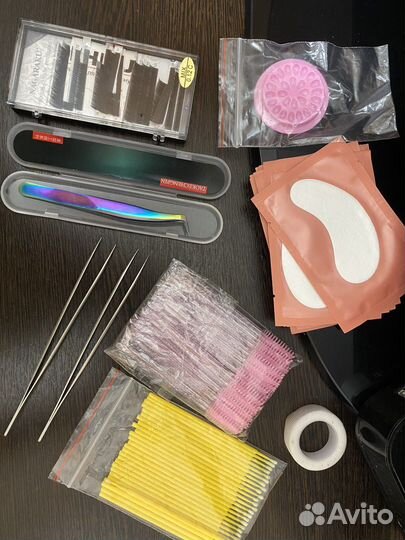 Метериалы для наращивания ресниц