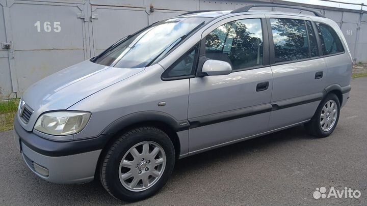 Opel Zafira 1.8 AT, 2002, 295 000 км