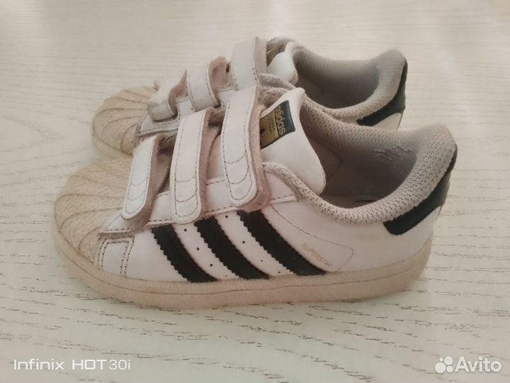 Adidas superstar кроссовки для мальчиков