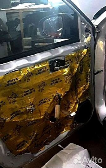 Шумоизоляция дверей премиум (хэтчбек)