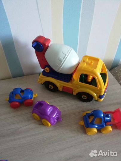 Машинка бетономешалка и др