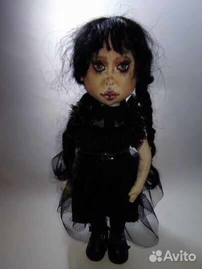 Текстильная интерьерная кукла ручной работы