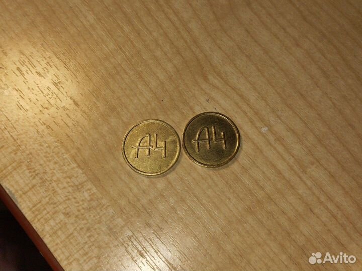 Монеты А4