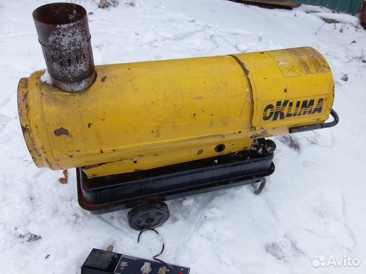 Мощная тепловая пушка дизель Италия