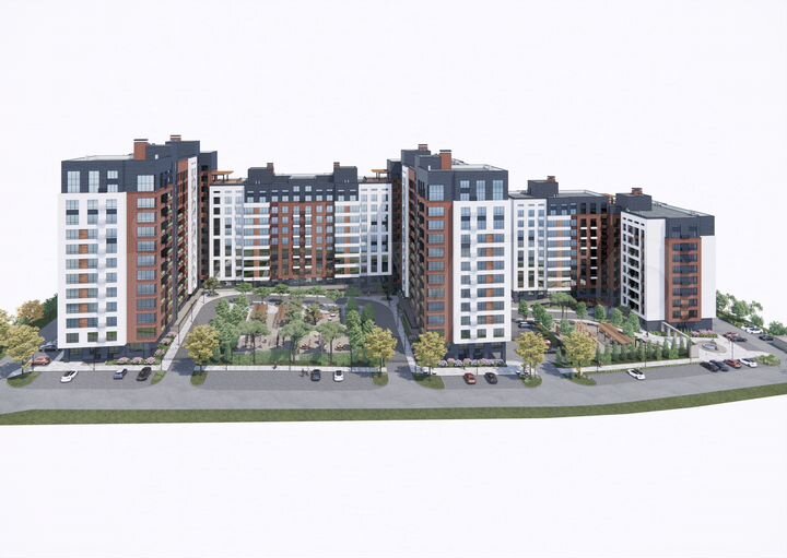 2-к. квартира, 84,5 м², 11/12 эт.