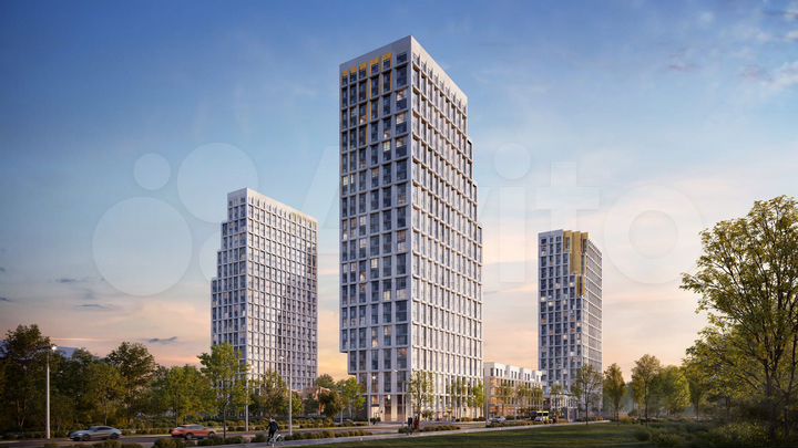 Квартира-студия, 39,7 м², 25/31 эт.