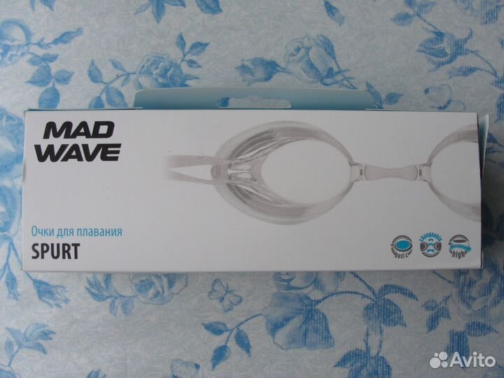 Очки для плавания Mad Wave Spurt