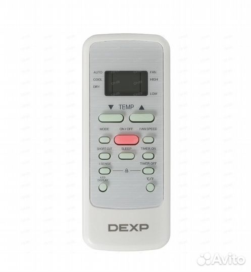 Кондиционер мобильный dexp AC-PS09MD/W белый