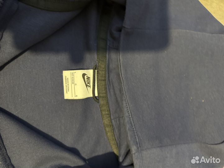 Костюм nike tech fleece синий