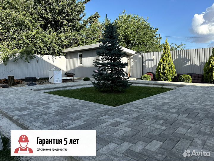 Брусчатка тротуарная плитка