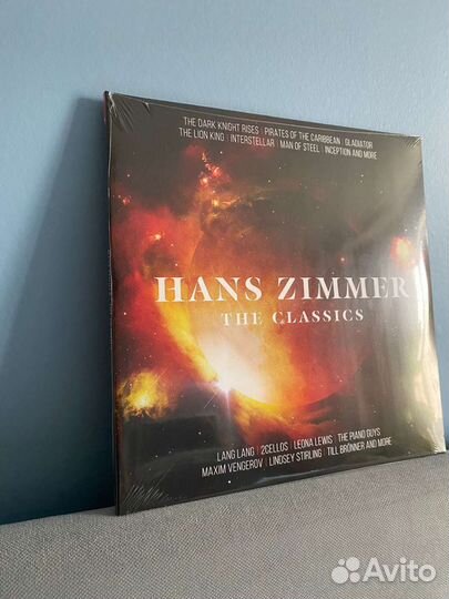 Виниловая пластинка Hans Zimmer саундтреки (новая)