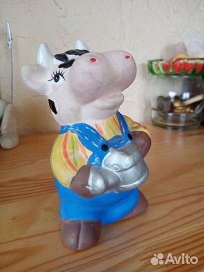Корова статуэтка. Ручная работа. Лот 3