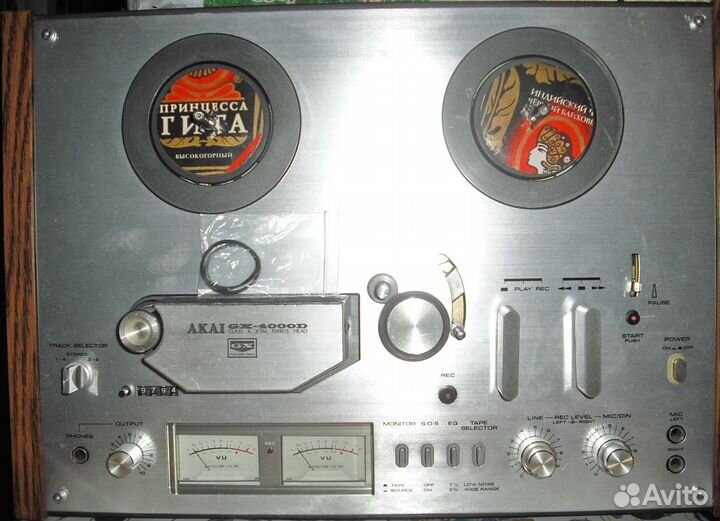 Магнитофон бобинный Akai GX-4000D