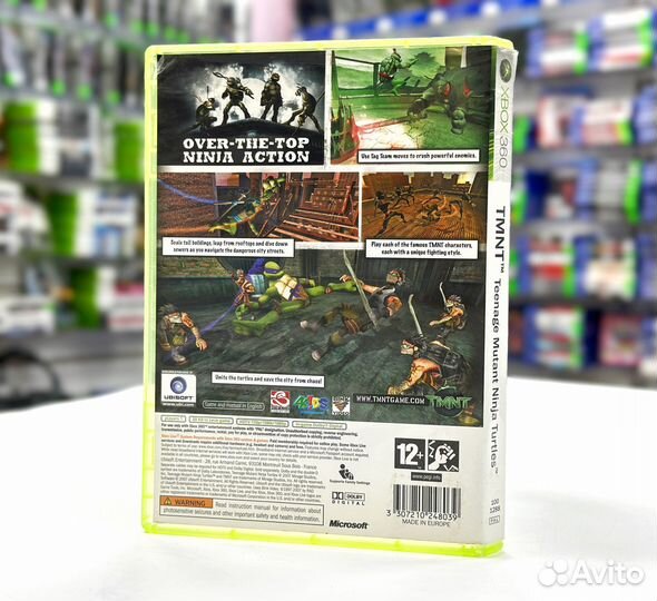 Tmnt Teenage Mutant Ninja Turtles (2007) (Xbox 360