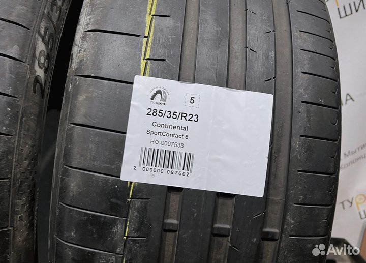 Continental SportContact 6 285/35 R23 94Y