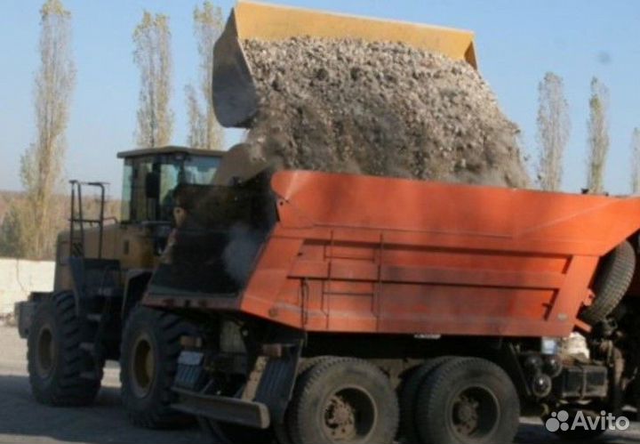 Щебень, окол, галька, бут, пгс, отсев, песок