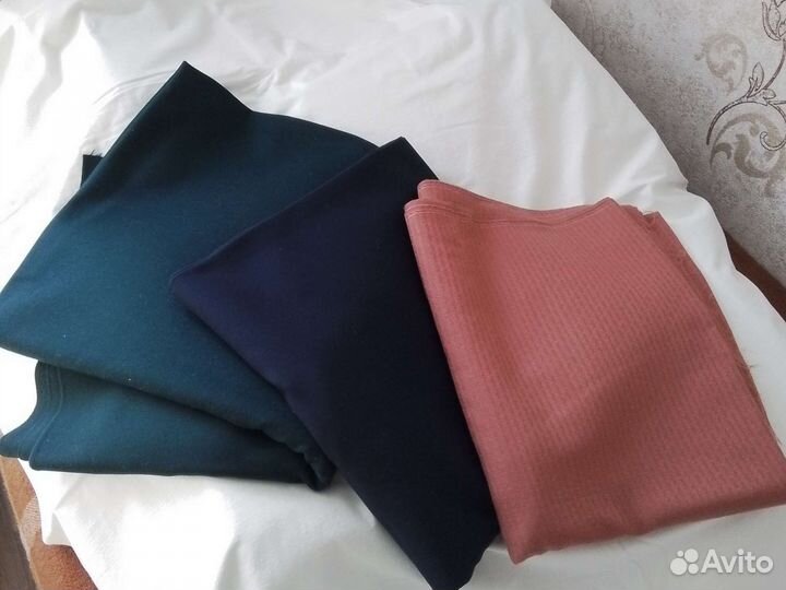 3 отреза. Военная ткань +ситец 13 метров