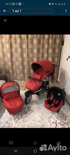 Коляска peg perego 3 в 1