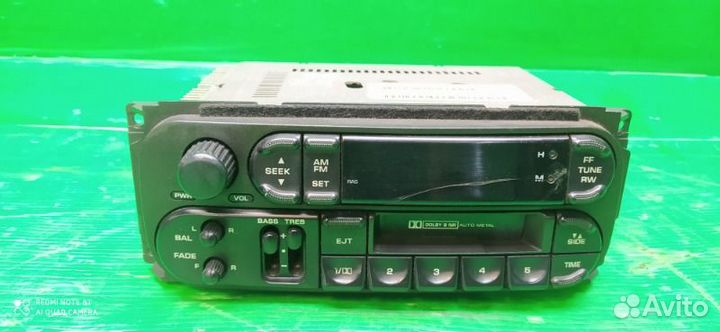 Магнитола Chrysler Sebring JR 2.4 EDZ