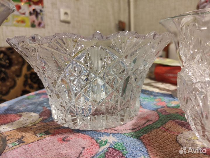 Хрустальная посуда СССР