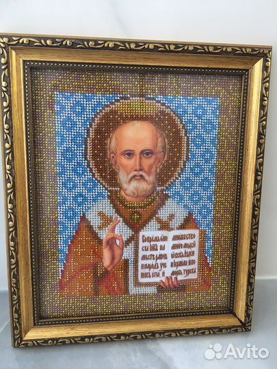 Иконы вышитые бисером