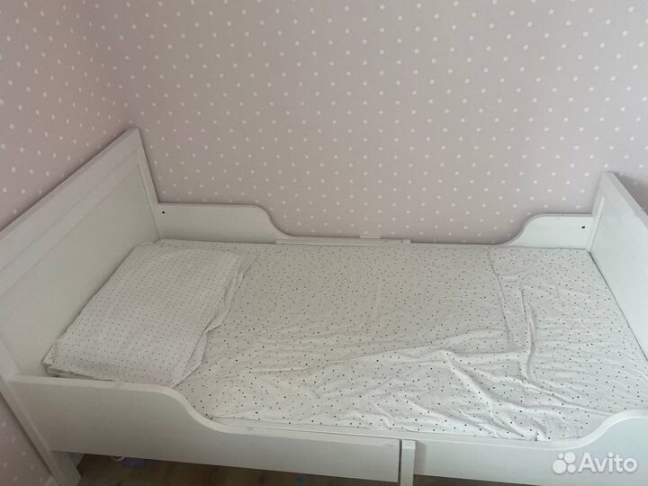 Детская кровать IKEA Сундвик с матрасом