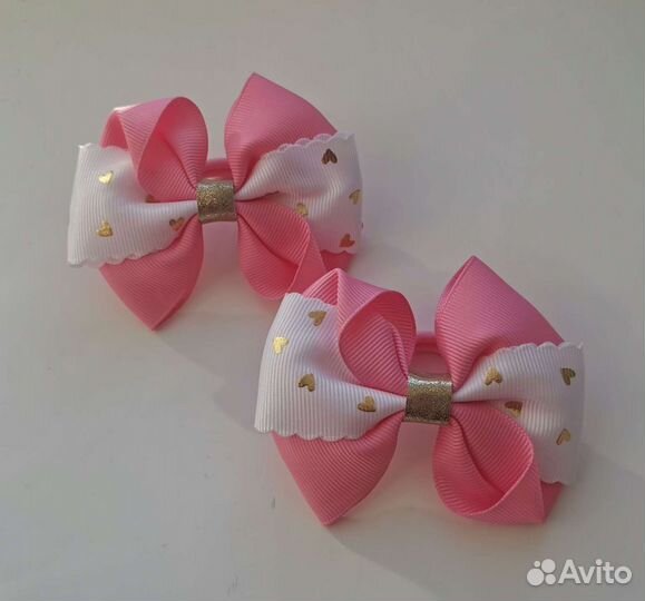 Банты для волос, резинки, заколки, повязки