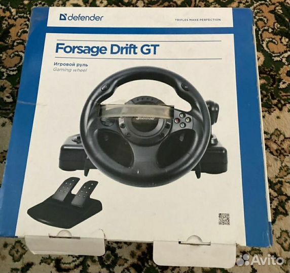 Игровой Руль Defender Forsage Drift GT