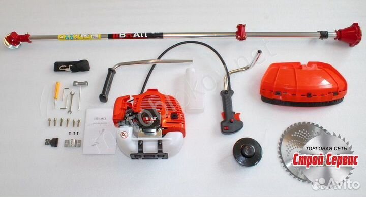 Мотокоса, триммер Brait BR-520