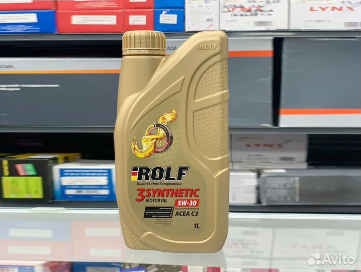 Масло моторное rolf 3synthetic SAE 5W-30 С3 1 л