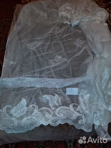 Тюли много разные б/у