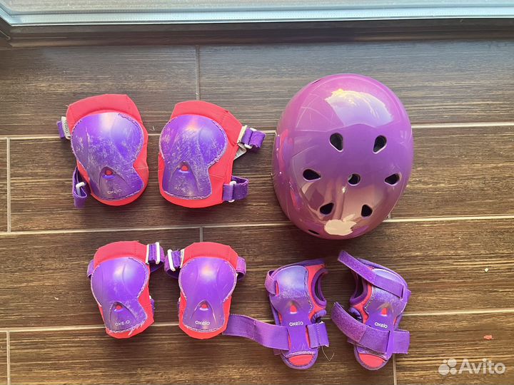 Шлем и защита для роликов