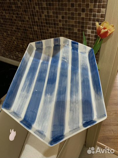 Блюдо большое фарфор. Посуда