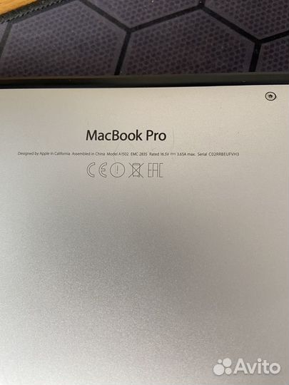 Apple MacBook pro 13 retina 2015