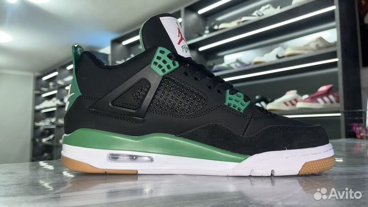 Nike air jordan 4 green apple