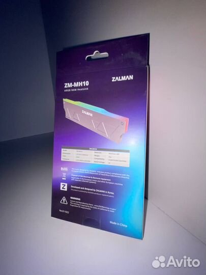 Радиатор Zalman ZM-MH10 argb RAM Heatsink