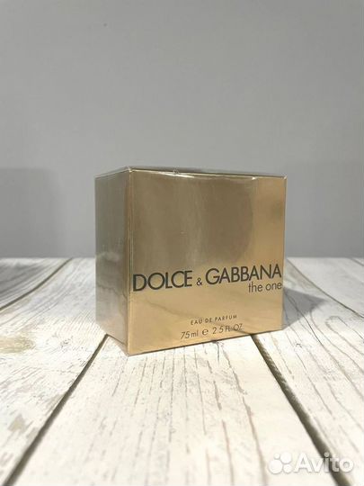 Туалетная вода dolce & gabbana the one gold