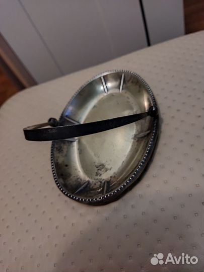 Конфетница мельхиор СССР