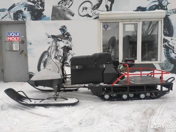 Мотобуксировщик Бурлак-М Егерь Экспедитор 18.5 л.с