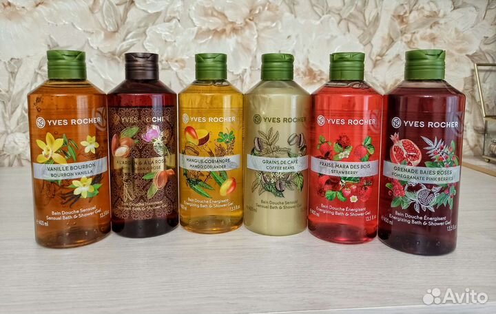 Тоник, лосьон, гель для душа ив роше Yves Rocher