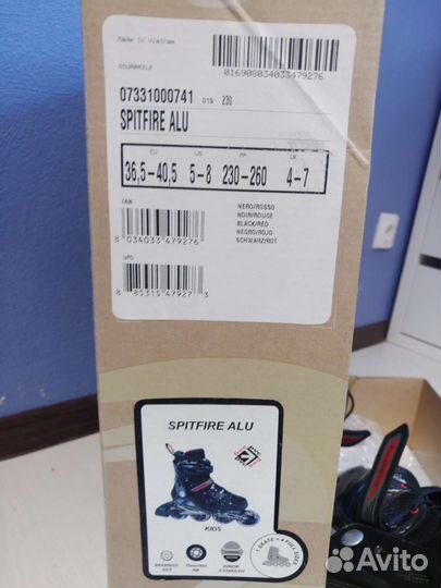 Ролики rollerblade раздвижные 36,6-40,5